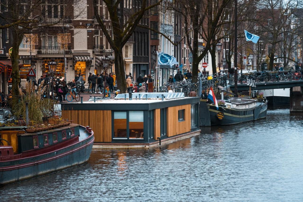 2 Houseboat Suites Amsterdam Prinsengracht المظهر الخارجي الصورة