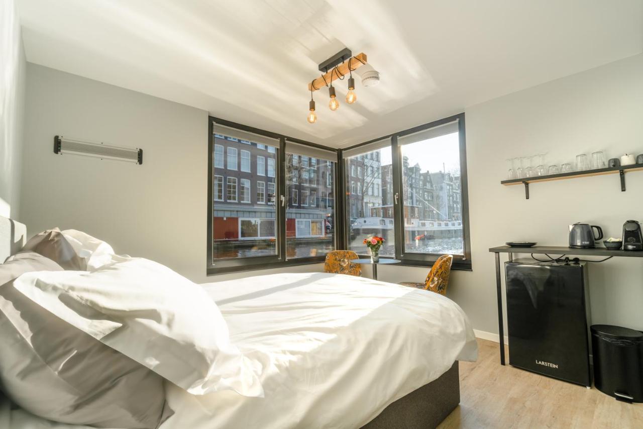 2 Houseboat Suites Amsterdam Prinsengracht المظهر الخارجي الصورة